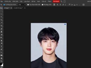 Cách ghép mặt vào ảnh chi tiết trong Photoshop Online