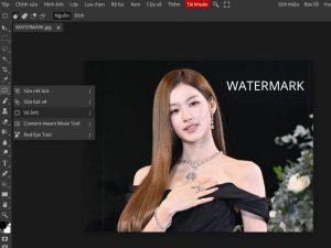Cách xóa watermark bằng Photoshop Online cực kỳ đơn giản