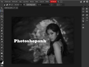 Tạo ảnh trắng đen trong Photoshop Online 