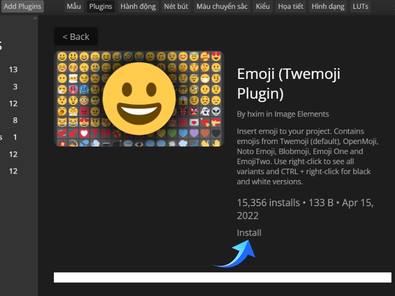 Tìm emoji để thêm biểu tượng cảm xúc