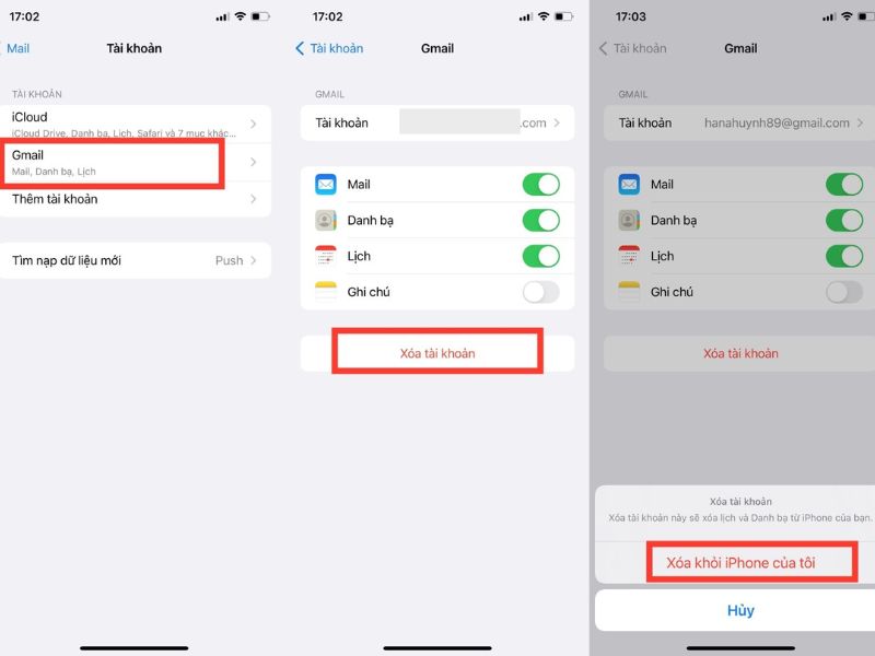 Các cách đăng xuất Google trên Iphone nhanh chóng