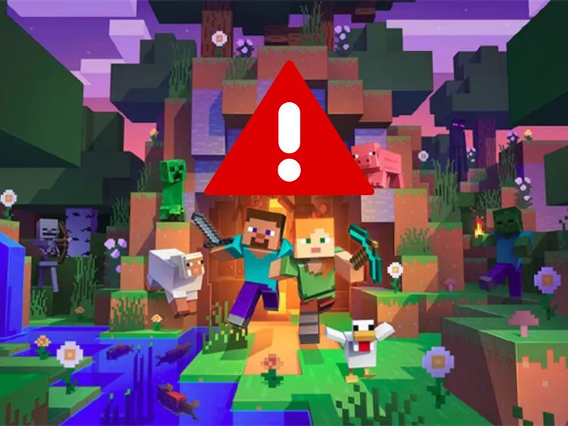 Lỗi thường gặp khi cài đặt game Minicraft