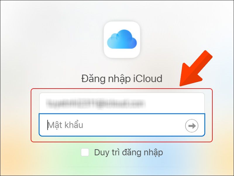 Tính năng Find my phone trên Icloud