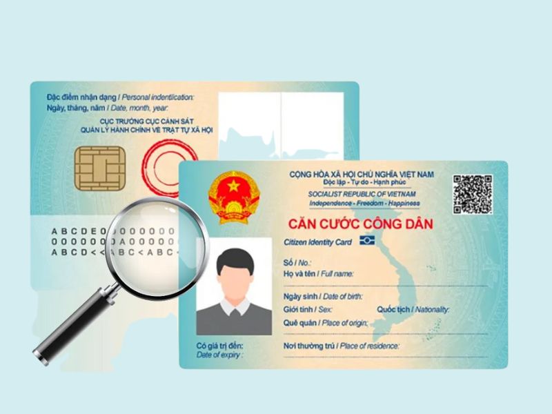 Xác thực tài khoản bằng giấy tờ tùy thân